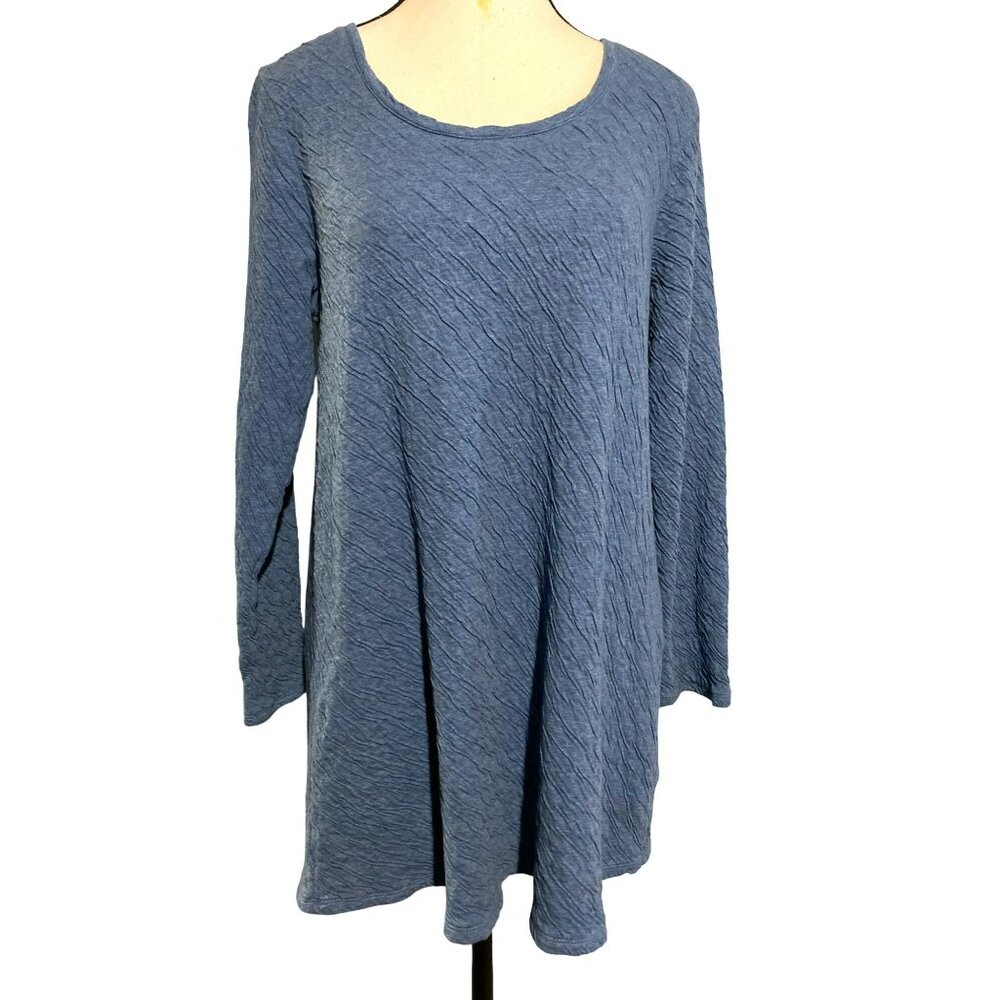 Women's Blue Tunic Top